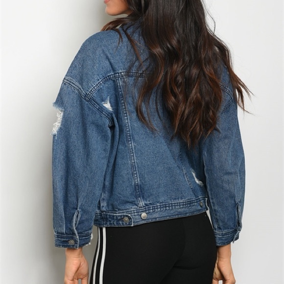 Jean Jacket with Rope Detail - Picture 2 of 2